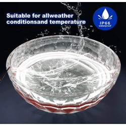 Hvid LED lysstribe til frunk - Tesla 3/Y