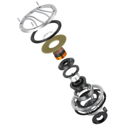 Audison Thesis 6.5 II Sax mellemtoner 165mm incl grill