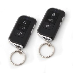 Keetec analog alarm med 2 fjernbetjeninger