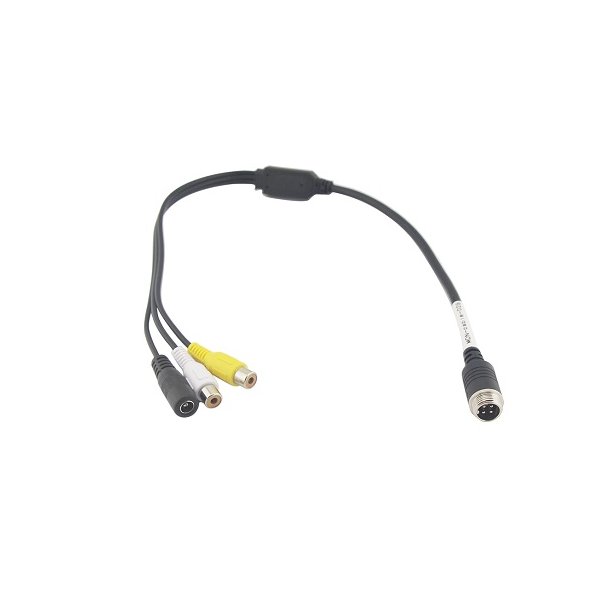 Adapter M12 4pin til RCA