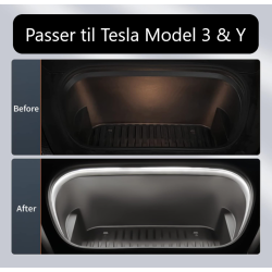Hvid LED lysstribe til frunk - Tesla 3/Y