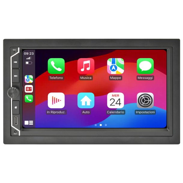 Phonocar - 2-DIN Android media center med trdls Apple Carplay & Android Auto