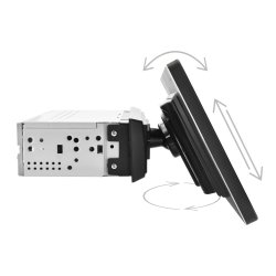 Phonecar - 10&#34; 1-DIN Android media center med trdls Apple Carplay og Android Auto