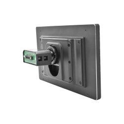 Phonecar - 10&#34; 1-DIN Android media center med trdls Apple Carplay og Android Auto