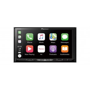 Pioneer 2-DIN bilradio med trdls Apple CarPlay & Android Auto