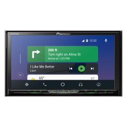 Pioneer 2-DIN bilradio med trdls Apple CarPlay & Android Auto