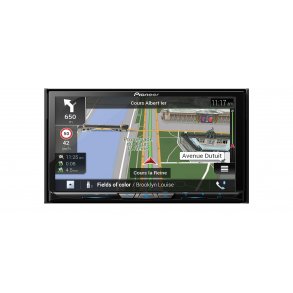 Pioneer 2-DIN bilradio med trdls Apple CarPlay & Android Auto & Navigation