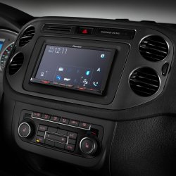 Pioneer 2-DIN bilradio med trdls Apple CarPlay & Android Auto & Navigation