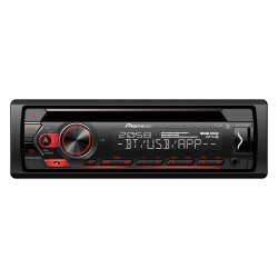Pioneer enkelt DIN bilradio med CD-afspiller