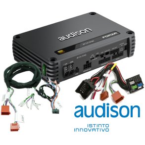 Audison forstrker pakke til diverse VW modeller. 52pins quad lock stik