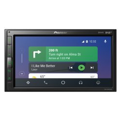 Pioneer enkelt DIN til Renault Clio med 8&#34; skrm med Apple CarPlay/Android Auto