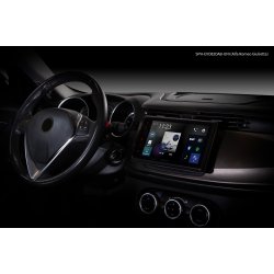 Pioneer enkelt DIN - UNI - med 8&#34; skrm med Apple CarPlay/Android Auto
