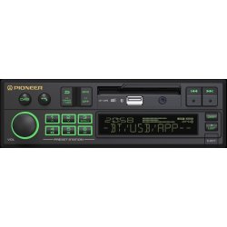 Pioneer Retroradio 4x50W, USB, Bluetooth, DAB