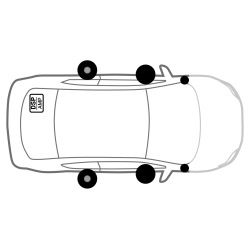 Audison forstrker- og hjttaler pakke til diverse VW modeller, 40 pins quad lock stik