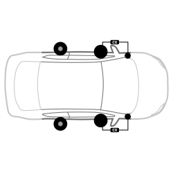 Audison hjttaler pakke til diverse VW modeller.